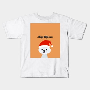 Merry Blepmas Christmas Maltese Kids T-Shirt